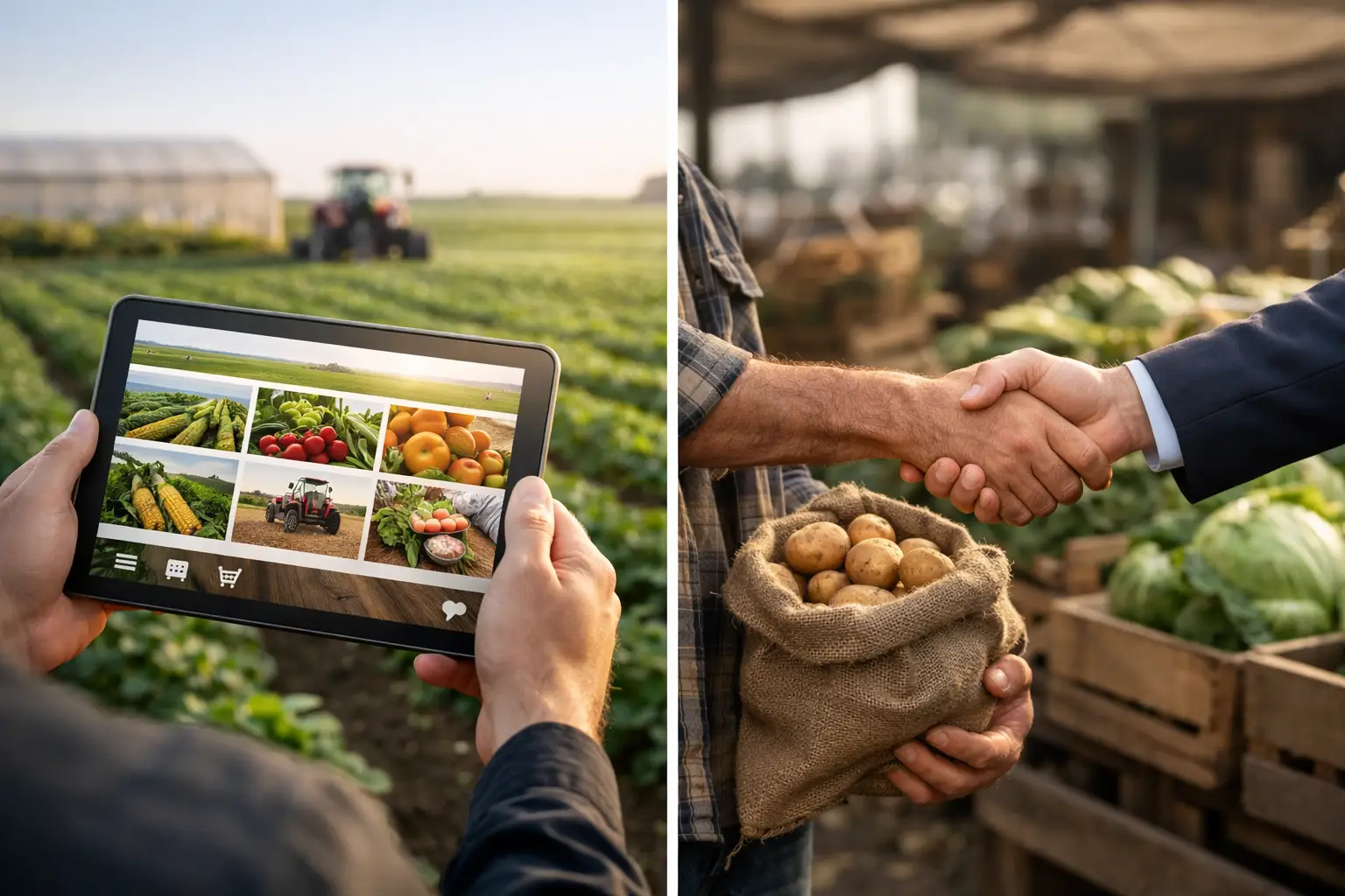 Agriculture Marketplace vs Traditional Sourcing