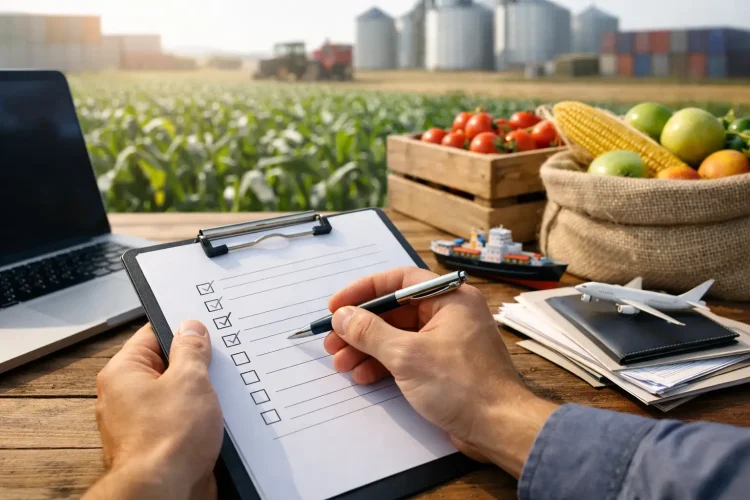 Farm Export Documentation Checklist for Buyers