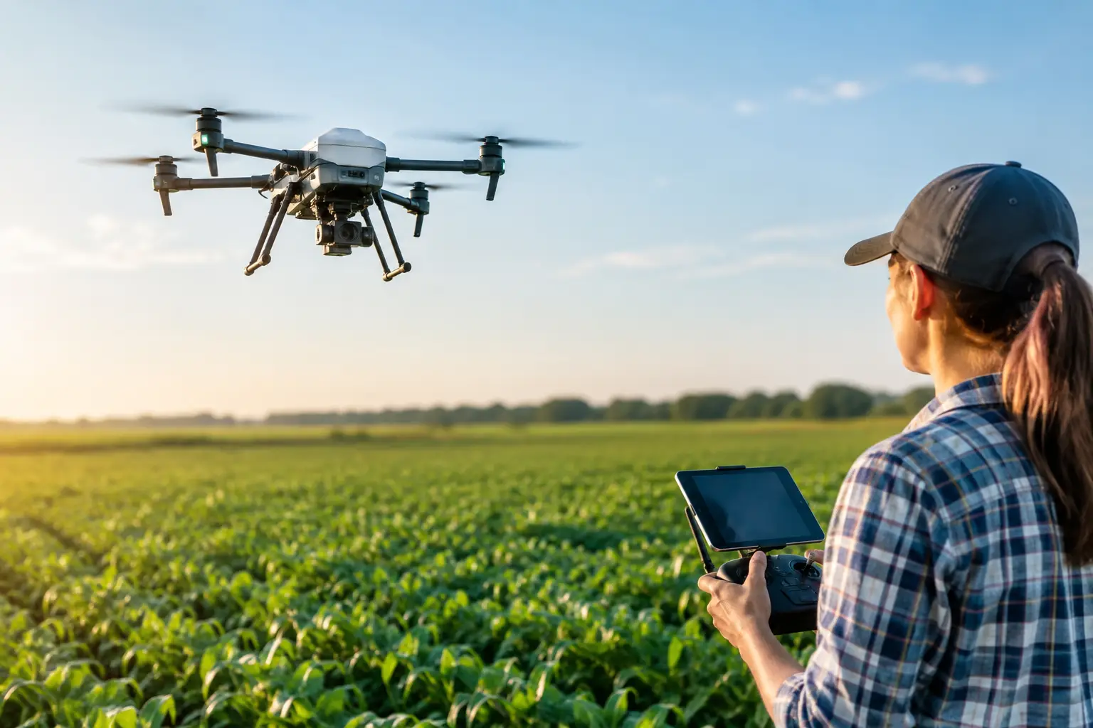 Can Drones Detect Crop Disease on Commercial Farms?