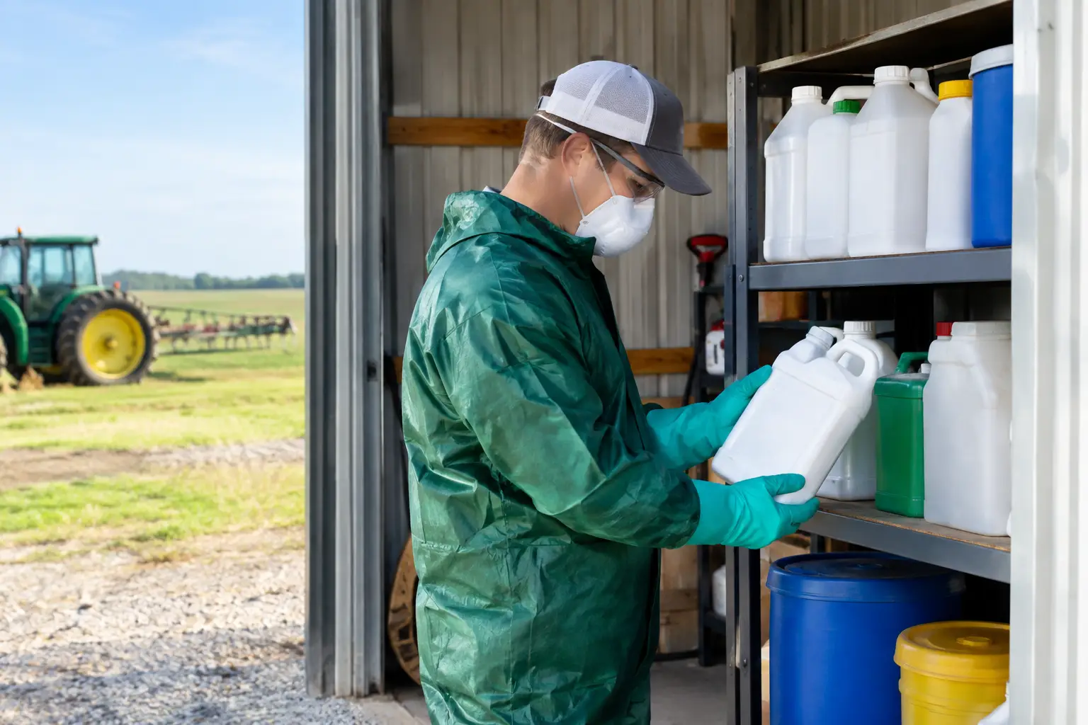 How to Store Crop Chemicals Safely on the Farm